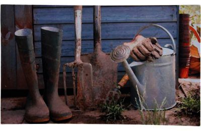 Fallen Fruits Printed Garden Shed Doormat